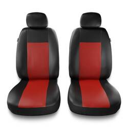 Huse auto universale pentru Peugeot 207 (2006-2013) - Auto-Dekor - Comfort 1+1 - roșu