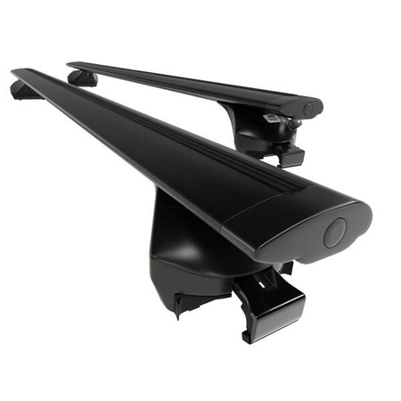 Suport auto de plafon din aluminiu pentru Ford Focus Active Crossover (2019-....) - negru - Amos - Boss - Dynamic - șine integrate
