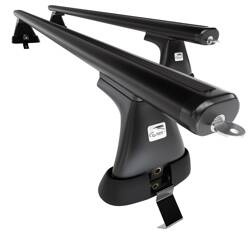 Suport auto de plafon din aluminiu pentru Ford Focus IV Hatchback (2019-....) - negru - Amos - K-T - Aero - fără elemente de montaj