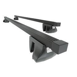 Suport auto de plafon din oțel pentru BMW X5 E53 SAV (2004-2007) - negru - Amos - Alfa - O - Șine