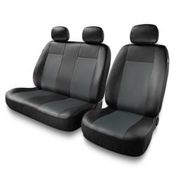 Huse auto universale pentru Citroen Jumper I, II, III (1994-2019) - Auto-Dekor - Comfort 2+1 - gri