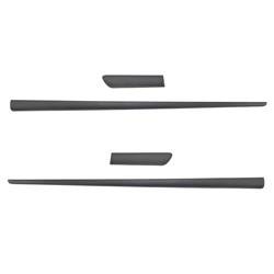 Plinte laterale negre pentru Fiat Punto II Hatchback (3 uși) - (1999-2011) - Rider