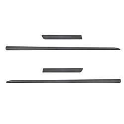 Plinte laterale negre pentru Honda Civic Hatchback (3 uși) - (2001-2006) - Rider