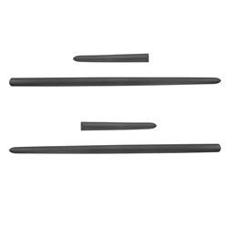 Plinte laterale negre pentru Renault Twingo Hatchback (1993-2006) - (lungimea lamelelor: 1180mm; 423mm) - Rider