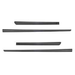 Plinte laterale negre pentru Toyota Yaris III, III FL Hatchback (5 uși) - (2011-2019) - Rider