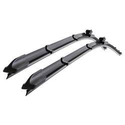 Ștergătoare auto de parbriz pentru Peugeot 508 I Liftback, Berlină, SW (10.2010-2017) montarea adaptorului inversată (pe partea pasagerului) - Motgum - lamele plat tip BCDE