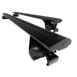 Suport auto de plafon din aluminiu pentru Seat Leon X-Perience mk III Sportstourer (2015-2020) - negru - Amos - Boss - Dynamic - șine integrate