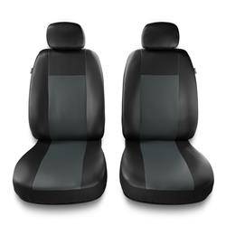 Huse auto universale pentru Peugeot 205, 206, 207, 208 (1983-2019) - Auto-Dekor - Comfort 1+1 - gri