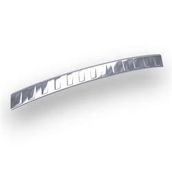 Plintă din oțel pentru bara de protecție pentru Ford Mondeo III Combi (5 uși) - (2000-2007) - Croni - Trapez - argintiu (lucios)