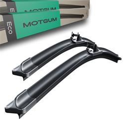 Ștergătoare auto de parbriz pentru BMW Seria 1 F20, F21 Hatchback (09.2011-05.2019) - Motgum - lamele plată ECO