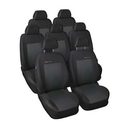 Huse croite pe măsură pentru Seat Alhambra II Van (2010-2020) fără scaune pentru copii pe locurile din spate - Auto-Dekor - Elegance - P-3