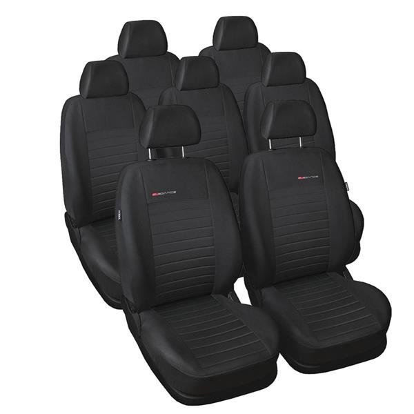 Huse croite pe măsură pentru Seat Alhambra II Van (2010-2020) fără scaune pentru copii pe locurile din spate - Auto-Dekor - Elegance - P-4