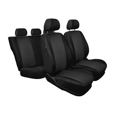 Huse croite pe măsură pentru Seat Ibiza III Hatchback (2002-2008) - Auto-Dekor - Practic - negru