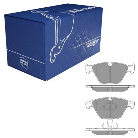 Plăcuțe de frână pentru BMW Seria 5 F11 Touring (2009-2017) - Tomex - TX 17-35 (axă față)