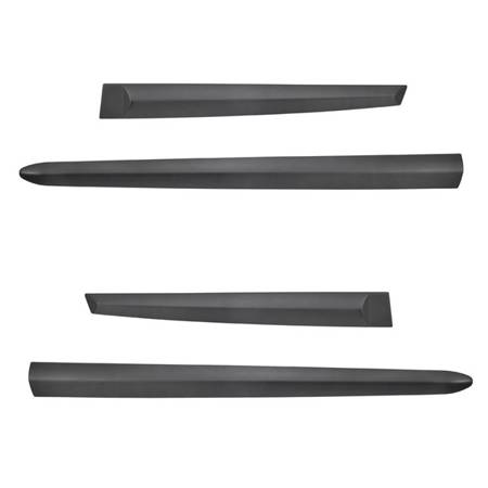 Plinte laterale negre pentru Suzuki Splash Hatchback (2008-2014) - Rider