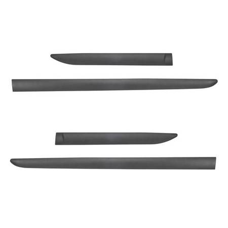 Plinte laterale negre pentru Toyota Rav4 SUV (2011-2012) - (lungimea lamelelor: 1005mm; 600mm) - Rider