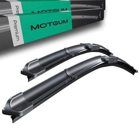 Ștergătoare auto de parbriz pentru BMW Seria 4 F32, F33, F36, M4 F82 Coupé, Cabriolet, Gran Coupé (03.2013-08.2020) - Motgum - lamele plată Premium