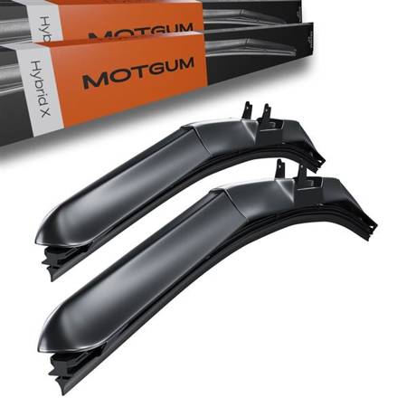 Ștergătoare auto de parbriz pentru BMW Seria 5 E60, E61 Limuzyna, Touring (07.2003-08.2010) - Motgum - lamele Hybrid X