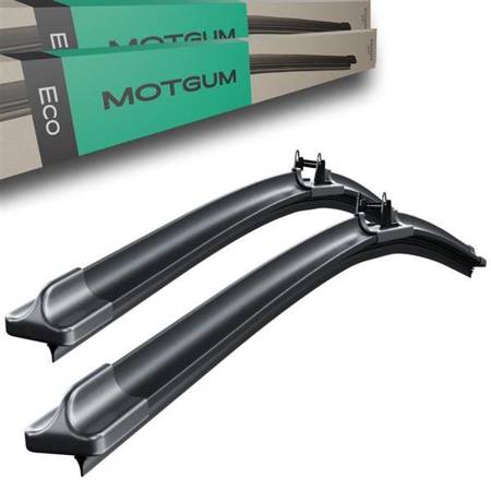 Ștergătoare auto de parbriz pentru BMW Seria 5 E60, E61 Limuzyna, Touring (07.2003-08.2010) - Motgum - lamele plată ECO