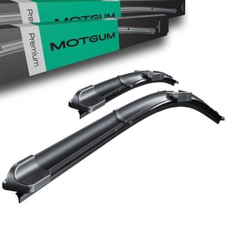 Ștergătoare auto de parbriz pentru Toyota Auris II Hatchback, Touring Sports (10.2012-11.2018) - Motgum - lamele plată Premium